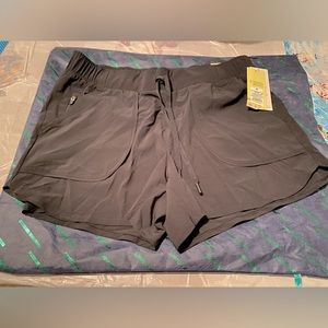 all in motion shorts for women size m color black new